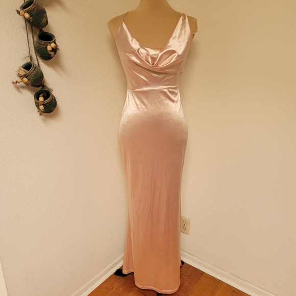 Princess Polly Dubois Maxi Dress In Champagne - Picture 3 of 9